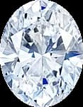Oval diamond shape