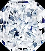 Radiant diamond shape