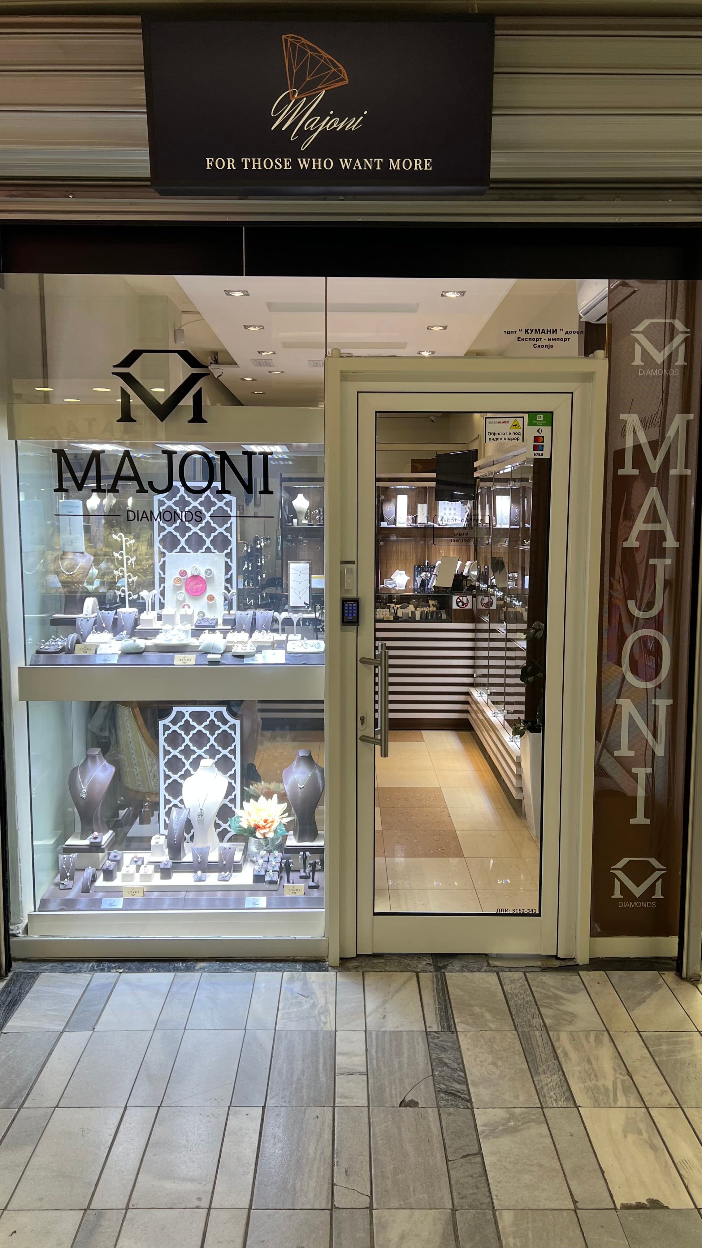 Majoni Diamonds Store Front